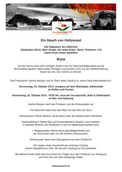 Ein Hauch von Hollywood - Kora