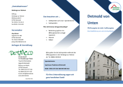 Detmold von Unten