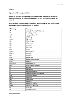 Anlage 1