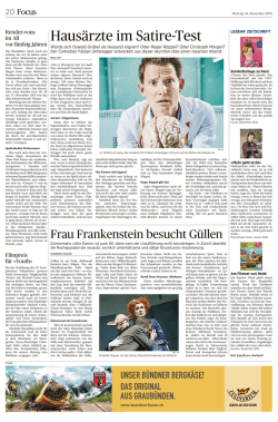 Haus&auml;rzte im Satire-Test