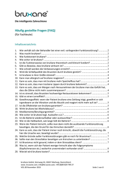 H&auml;ufig gestellte Fragen (FAQ)