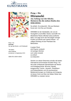 Hirameki - Verlag Antje Kunstmann