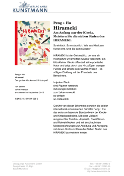 Hirameki - Verlag Antje Kunstmann
