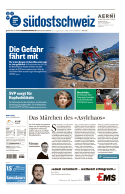 DieGefahr f&auml;hrtmit - Kantonsspital Graub&uuml;nden