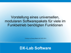 DX-Lab Software