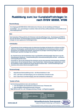Information & Preisliste