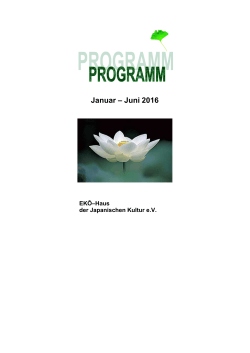 Programm-Download - EKO-Haus der Japanischen Kultur