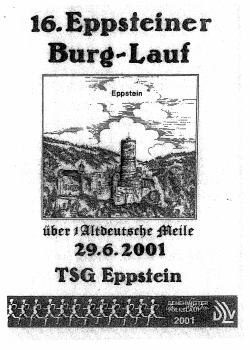 2001 16. Eppsteiner Burg-Lauf