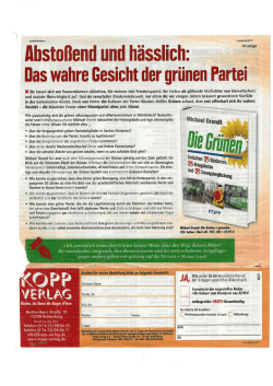 d&uuml;Stollend und h&auml;sslich: