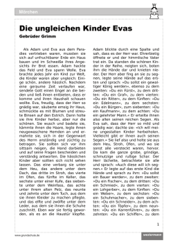 Die ungleichen Kinder Evas