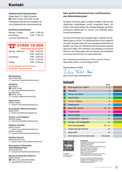 Abfallratgeber (Innenteil) - Abfallwirtschaft Hohenlohekreis