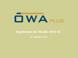ÖWA Plus 2015-II