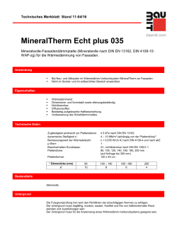 MineralTherm Echt plus 035