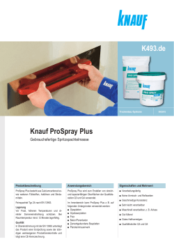 Knauf ProSpray Plus K493.de