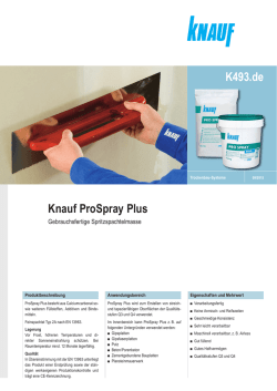 Knauf ProSpray Plus K493.de