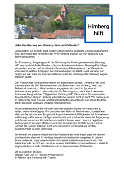Himberg hilft!