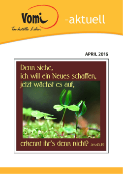 herunterladen - VOMI - Christliches Zentrum Winnenden