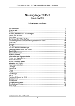 Neuzugangsliste 2015 - 3
