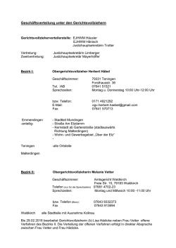 Gerichtsvollzieher - Amtsgericht Emmendingen