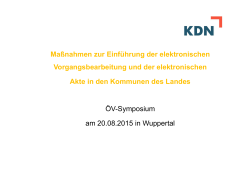 KDN - ÖV-Symposium