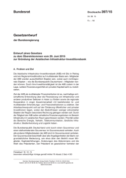 Drucksache 397/15