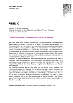 fidelio - Tiroler Landestheater
