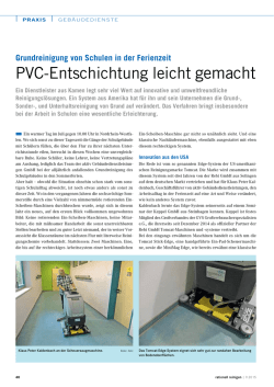 PVC-entschichtung leicht gemacht