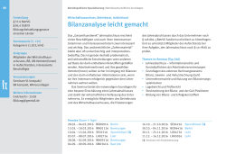 Bilanzanalyse leicht gemacht