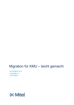 Migration für KMU – leicht gemacht