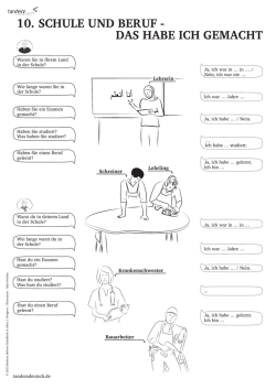 10. schule und beruf