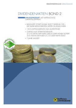 DIVIDENDENAKTIEN BOND 2