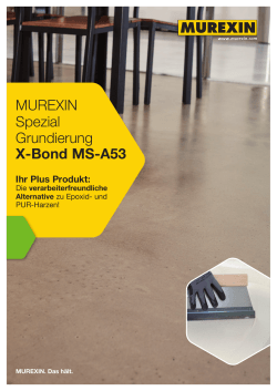 Spezialgrundierung X-Bond MS-A53