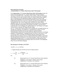 Commerzbank US Treasury Bond Future Short TR Strategie