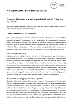 Fernwärme Strafverfahren endet mit zwei Schuld- und vier