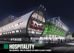 DER BUSINESS- UND VIP-BEREICH IM NEUEN ALLIANZ STADION