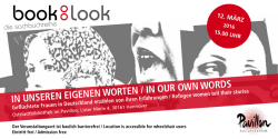 IN UNSEREN EIGENEN WORTEN / IN OUR OWN WORDS