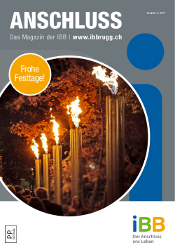 Frohe Festtage! - IBB Energie AG