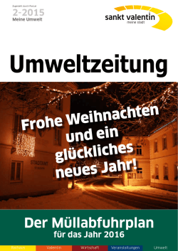 Frohe Weihnachten und ein glückliches neues Jahr!