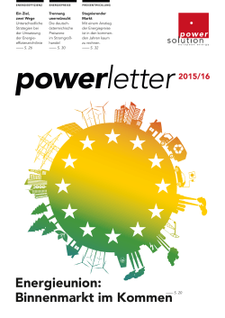 powerletter Jahresheft 2015/2016 - power