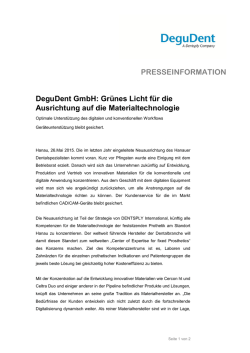 Gr&uuml;nes Licht f&uuml;r die Ausrichtung auf die