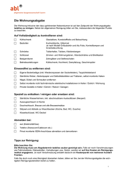 Die Wohnungsabgabe