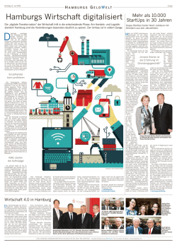 Hamburgs Wirtschaft digitalisiert