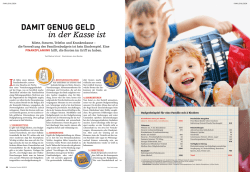 in der Kasse ist
