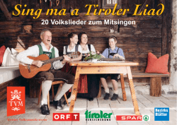 Sing ma a Tiroler Liad