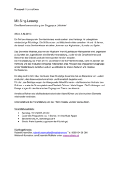 Presseinformation Mit.Sing.Lesung