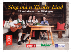 Sing ma a Tiroler Liad - Südtiroler Volksmusikkreis