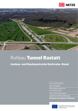 Rohbau Tunnel Rastatt - Karlsruhe