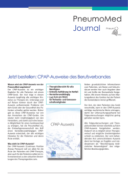 Herstellerunabh&auml;ngige CPAP-Ausweise bestellen