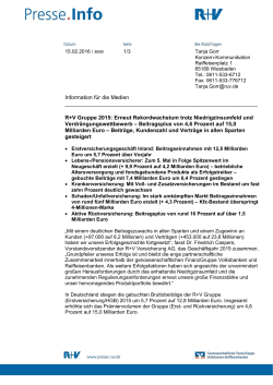 PDF 125 KB - R+V Versicherung