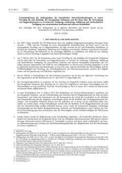 Zusammenfassung der Stellungnahme des
